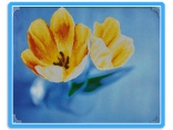 Набір для вишивання хрестом Жовті тюльпани