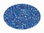 Бісер 12 синій блискучий (GR 633)