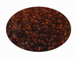 Бісер 12 коричневий прозорий (GR 24)