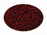 Бісер 12 червоний прозорий (GR 8)