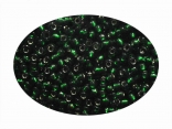 Бісер 12 темно-зелений блискучий