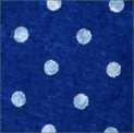 Фетр синій з принтом Горох, 1 мм, ш. 0,85 м