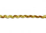 Тасьма В'юнчик, золота, ширина 0.5 см