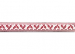 Стрічка бавов. з орнаментом, ширина 1.5 см