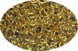 Фурнітура металева Кільце з'єднувальне, одинарне, золото, 4 мм