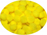 Помпон жовтий, 1 см, 2000 шт. в упак.