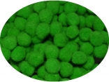 Помпон зелений 1,2 см, 1000 шт. в упак.