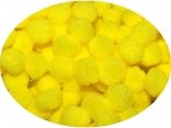Помпон жовтий 1,2 см, 1000 шт. в упак.