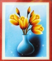 Набір д/вишивання 5D Жовті тюльпани 50*60