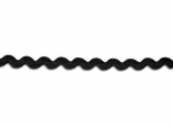 Тасьма В'юнчик чорна, ширина 0,5 см; 24,6 м в рул.