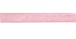 Стрічка з органзи, рожева, ш. 0,6 см; 45,7 м в рул.