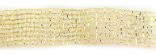 Стрічка поліестр., Сітка золота, ш. 4 см; 50 м в рул.