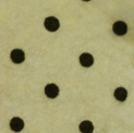 Фетр вершковий з принтом Горох, 1 мм, ш. 0,85 м