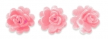 Декор з фетру Троянда, рожева, 6 см, 20 шт в пак