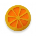 Декор з фетру Скибка апельсину 4,5 см, 25 шт в пак