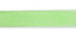 Стрічка з органзи, зелена, ш. 1,2 см; 45,7 м в рул.