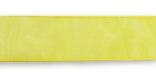 Стрічка з органзи, жовта, ширина 2,5 см; 45,7 м в рул.