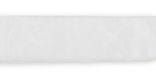 Стрічка з органзи, біла, ширина 2,5 см; 45,7 м в рул.