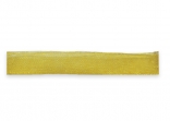 Стрічка з органзи, куркума, ширина 1 см; 457 м в рул.
