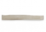 Стрічка з органзи, кремова, ширина 1 см; 457 м в рул.