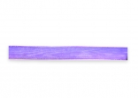 Стрічка з органзи, світло-фіолетова, ширина 1 см; 457 м в рул.