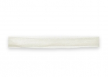 Стрічка з органзи, айворі, ширина 1 см; 457 м в рул.