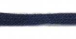 Стрічка джутова, сітка 1,5 см, синя, 100 ярдів в рул.