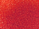 Виріб із пінопласту Сніжок червоний, 1-2 мм, 50 грам в пак