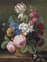 Квіти  Худ. Jan Frans van Dael, 30*40 см. Набір для творчості зі стразами на підрамнику