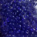 Бісер 6 F синьо-фіолетовий, прозорий