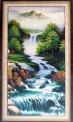Набір для творчості зі стразами 5D Водоспад, 65*120 см