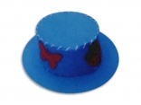 Текстильний виріб зроби сам: Фетровий капелюшок, синя